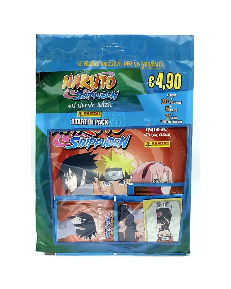 Comprar Starter Pack Naruto Shippuden (album + 4 Sobres) - Dungeon Marvels