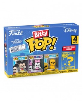 Funko Bitty - 4 Pack Disney Mickey- Minnie- Pluto