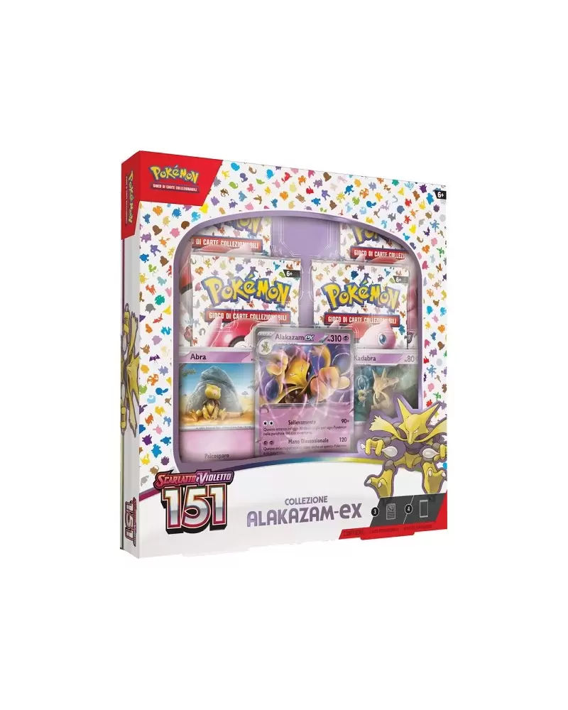 Pokemon Scarlatto e Violetto - 151 Collezione Alakazam EX - ITALIANO